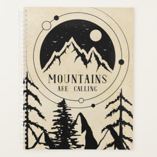 Mountains Are Calling Planner