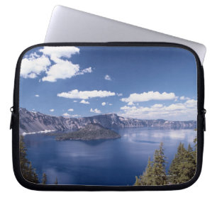 Mountains around Lake Laptop Sleeve