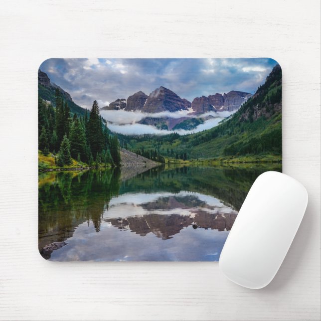 Mountains | Aspen Colorado Mouse Pad (With Mouse)