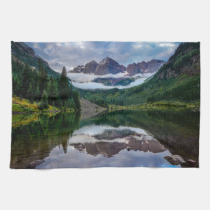 Mountains Aspen Colorado Tea Towel