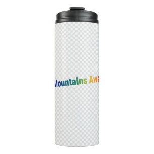 Mountains Await – Adventure & Nature Tee Thermal Tumbler
