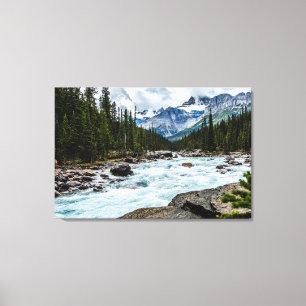 Mountains Banff National Park Alberta, Canada Canvas Print