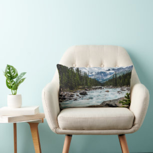 Mountains Banff National Park Alberta, Canada Lumbar Cushion