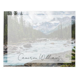 Mountains Banff National Park Alberta, Canada Notepad