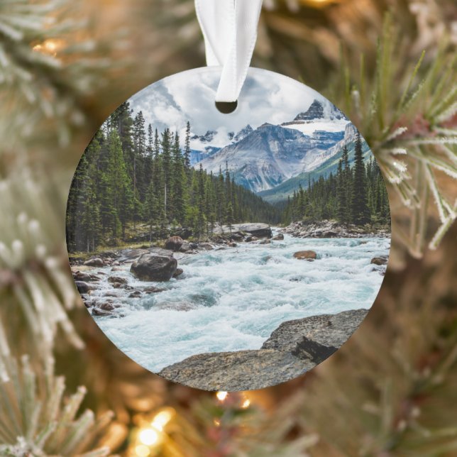 Mountains | Banff National Park Alberta, Canada Ornament (Tree)