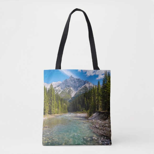 Mountains | Banff National Park, Canadian Rockies Tote Bag (Front)
