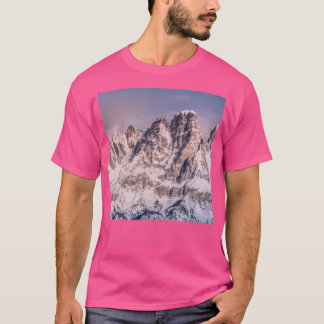 Mountains Baseball  Sleeve T-Shirt