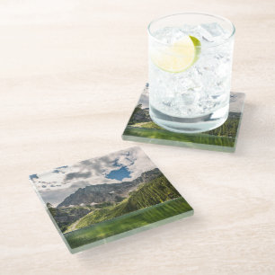Mountains Cabinet Mountains, Montana Glass Coaster