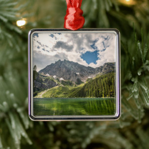 Mountains   Cabinet Mountains, Montana Metal Ornament