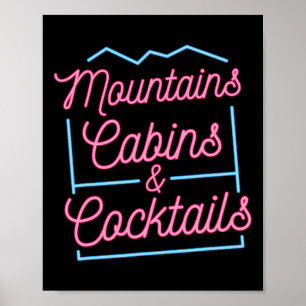 Mountains Cabins Tails Chelorette Girls Trip Match Poster