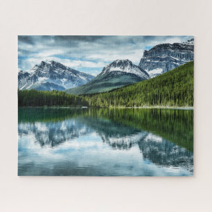 Mountains   Canadian Rockies, Alberta Canada Jigsaw Puzzle