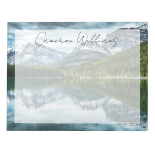 Mountains Canadian Rockies, Alberta Canada Notepad