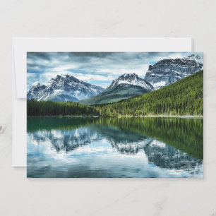 Mountains   Canadian Rockies, Alberta Canada Thank You Card