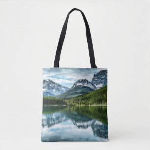 Mountains Canadian Rockies, Alberta Canada Tote Bag