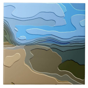 MOUNTAINS CERAMIC TILE