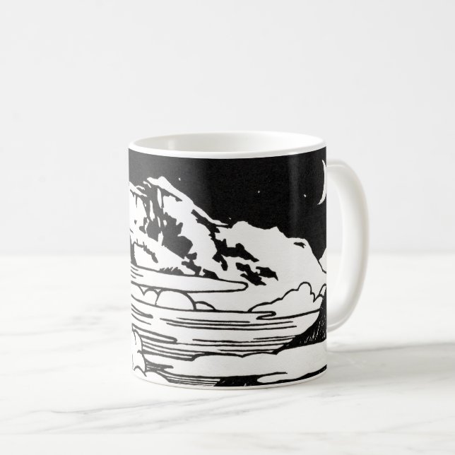Mountains Coffee Mug (Front Right)