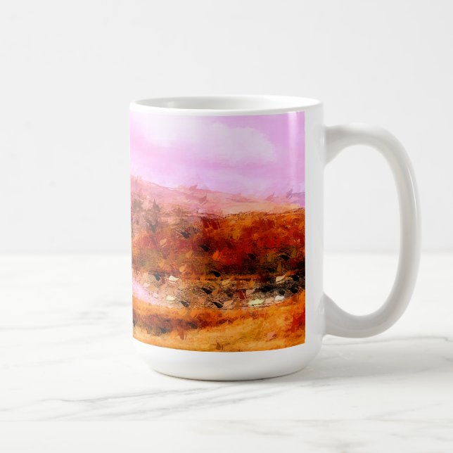 MOUNTAINS COFFEE MUG (Right)