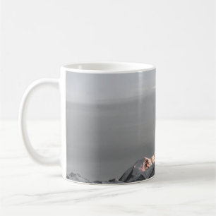 MOUNTAINS COVERED WITH SNOW COFFEE MUG
