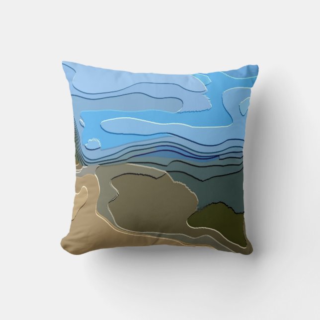 MOUNTAINS CUSHION (Front)