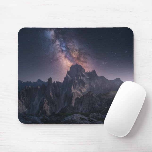Mountains | Dolomites Mountains, Italy Mouse Pad (With Mouse)