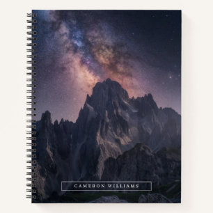 Mountains Dolomites Mountains, Italy Notebook