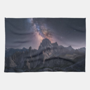 Mountains Dolomites Mountains, Italy Tea Towel