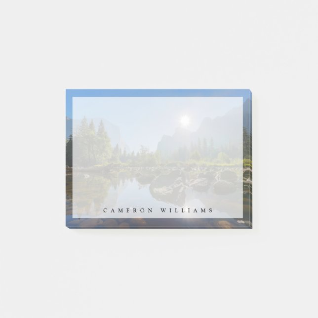 Mountains | El Capitan Yosemite Park, California Post-it Notes (Front)