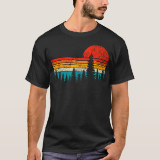 Mountains Forest Outdoor Nature Animals Lover T-Shirt