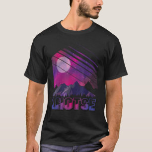 Mountains Galaxy Hiking Lhotse Nepal Hike Mountain T-Shirt