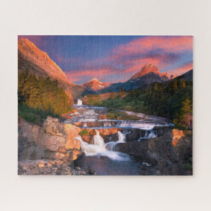Mountains   Glacier National Park, Montana Jigsaw Puzzle