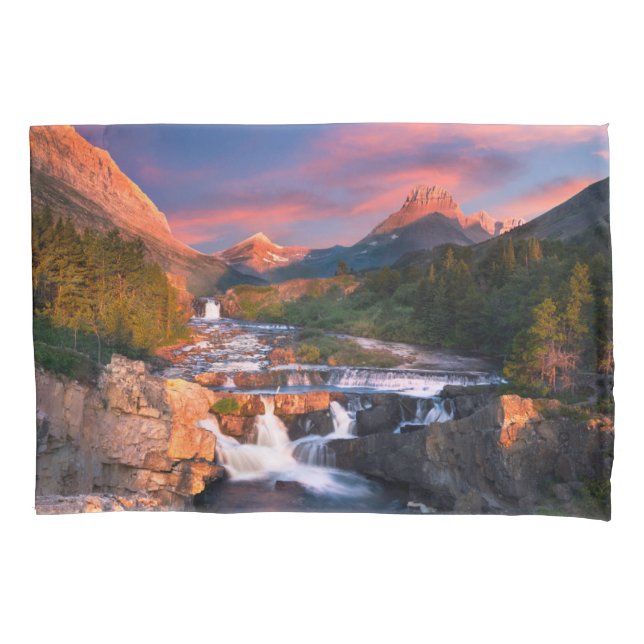Mountains | Glacier National Park, Montana Pillowcase (Front)