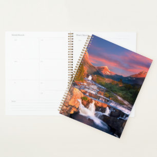 Mountains Glacier National Park, Montana Planner