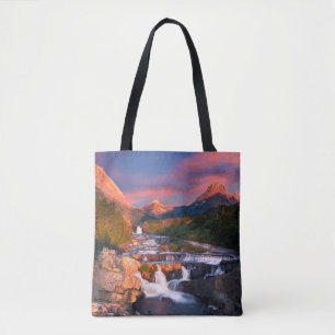 Mountains Glacier National Park, Montana Tote Bag