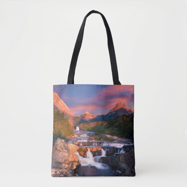 Mountains | Glacier National Park, Montana Tote Bag (Front)