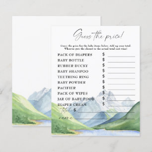 Mountains - Guess the price Game