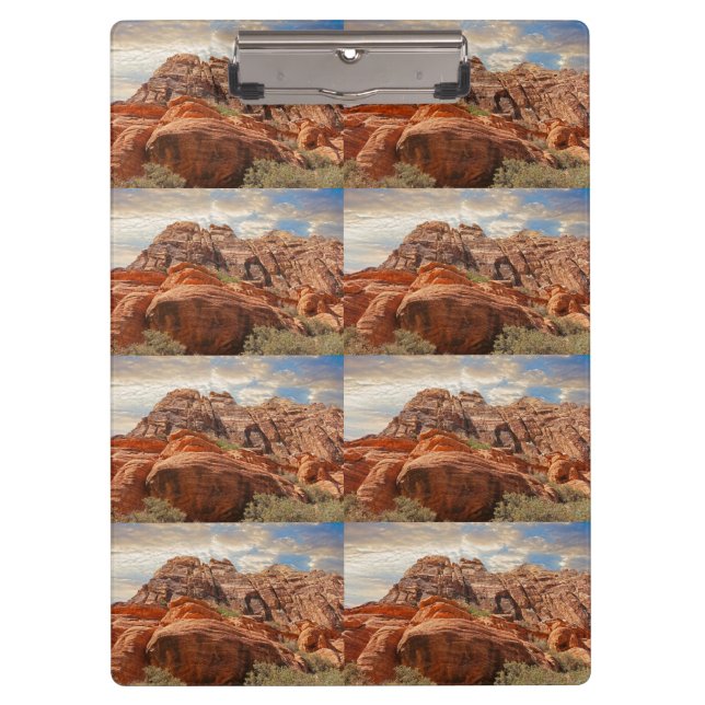 Mountains HDR photo Clipboard (Front)