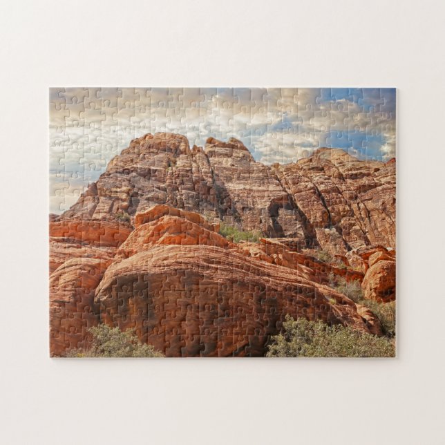 Mountains HDR photo Jigsaw Puzzle (Horizontal)