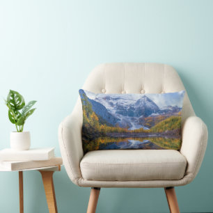 Mountains Himalaya Mountains, China Lumbar Cushion
