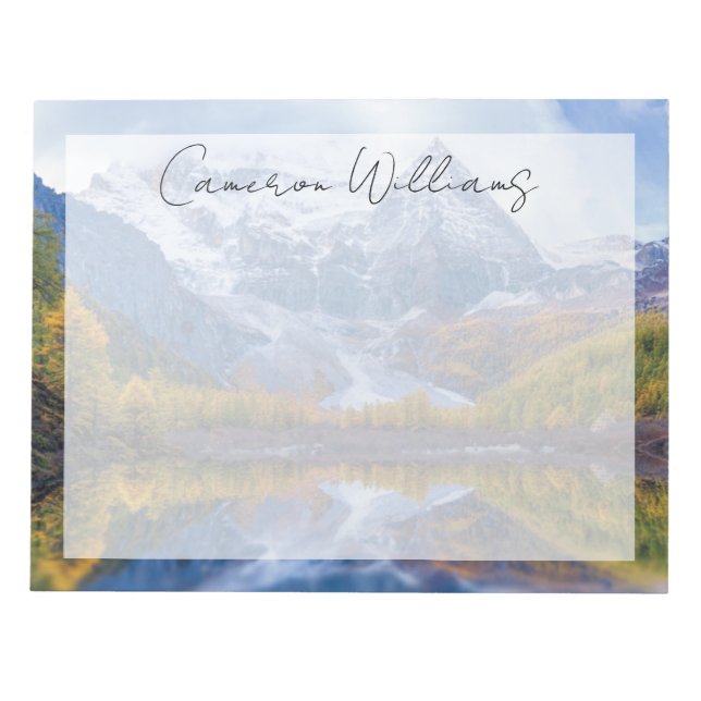 Mountains | Himalaya Mountains, China Notepad (Front)