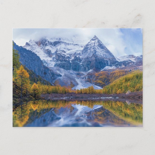 Mountains | Himalaya Mountains, China Postcard (Front)