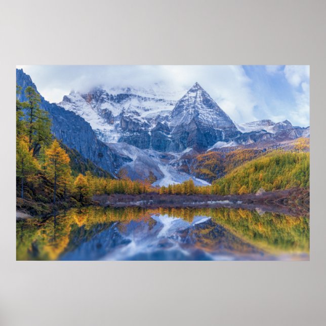 Mountains | Himalaya Mountains, China Poster (Front)