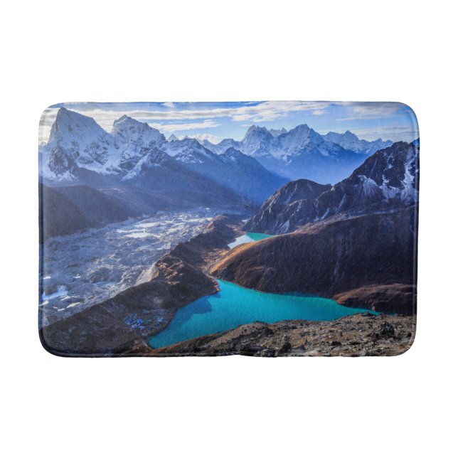Mountains | Himalaya Mountains, Peru Bath Mat (Front)
