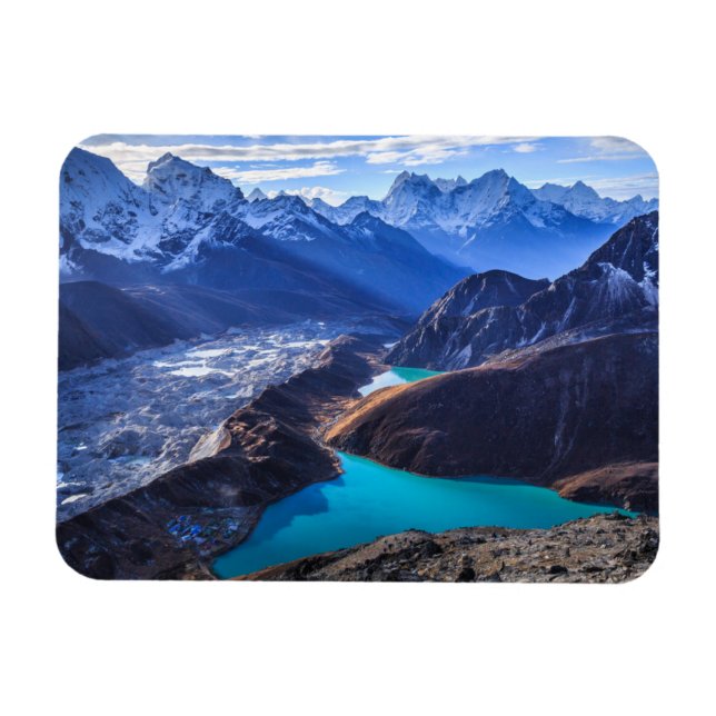 Mountains | Himalaya Mountains, Peru Magnet (Horizontal)