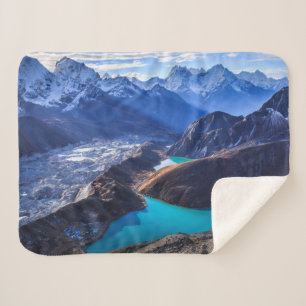 Mountains Himalaya Mountains, Peru Sherpa Blanket