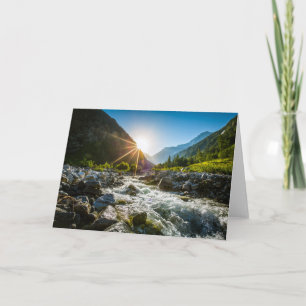 Mountains   Hohe Tauern National Park, Austria Card