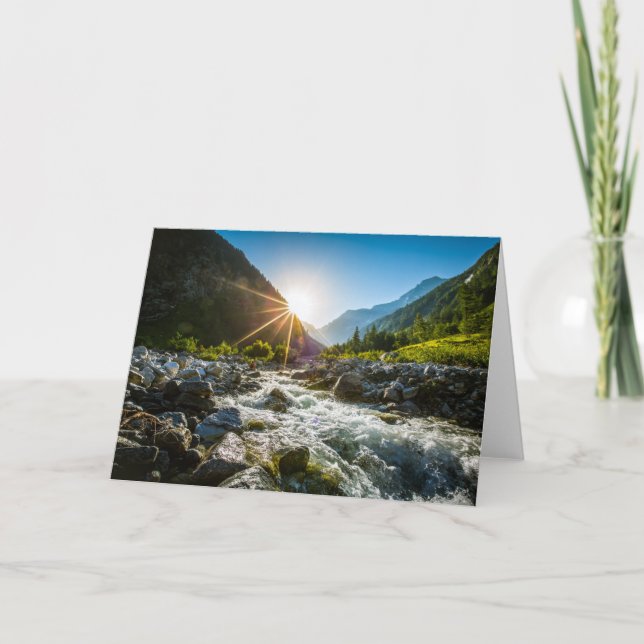 Mountains | Hohe Tauern National Park, Austria Card (Front)