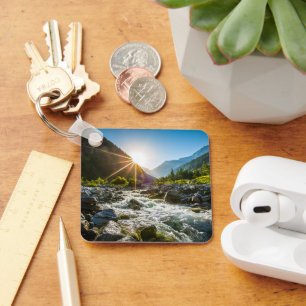 Mountains   Hohe Tauern National Park, Austria Key Ring