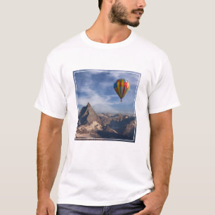 Mountains   Hot Air Balloon Matterhorn Swiss Alps T-Shirt