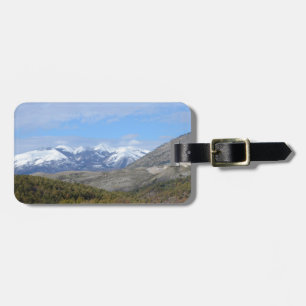 Mountains In Calabria Luggage Tag