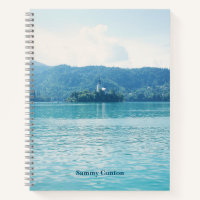 Mountains in Lake Bled Landscape Photo Customised